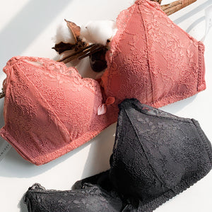 Redefined Comfort Lacey Wireless Bra in Black (Size S, L & XL)