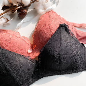 Redefined Comfort Lacey Wireless Bra in Black (Size S, L & XL)