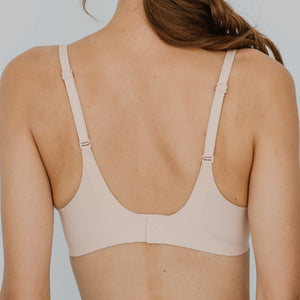 Everyday Comfort Seamless Wireless T-Shirt Bra in Nude (Size XL Only)