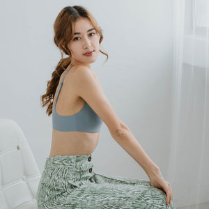 Everyday Comfort Seamless Wireless T-Shirt Bra in Blue (Size S Only)