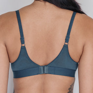 Modern Edge Bralette in Teal (Size L Only)