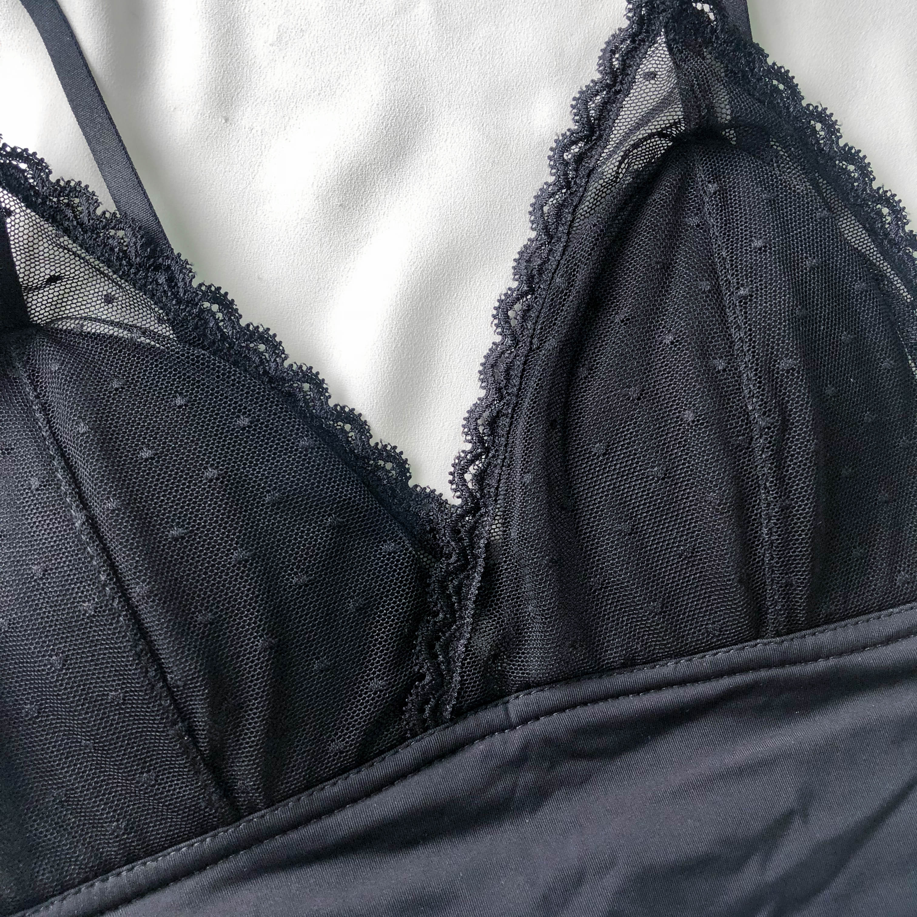 LIVE FREE! Lacey Frills Bralette