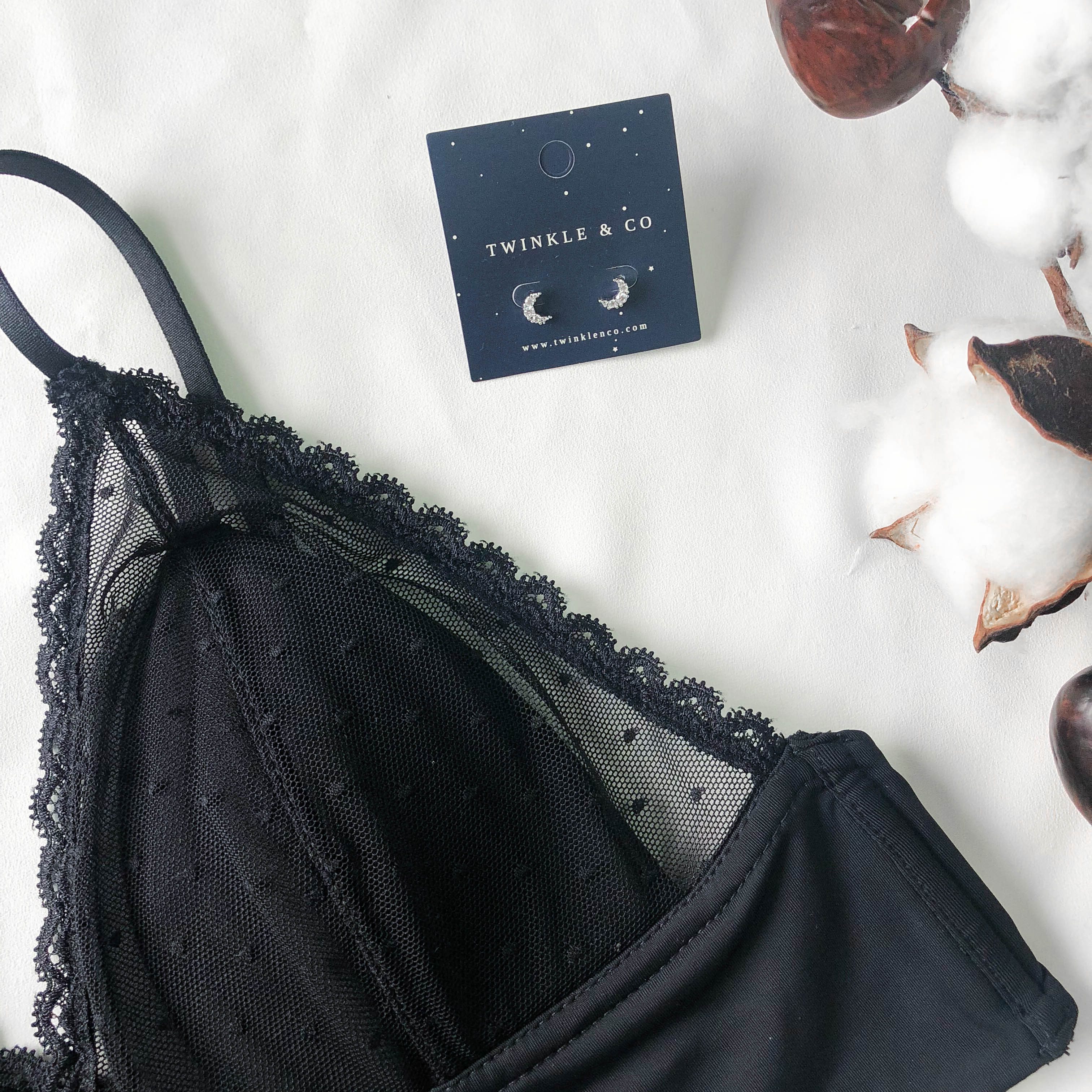 LIVE FREE! Lacey Frills Bralette