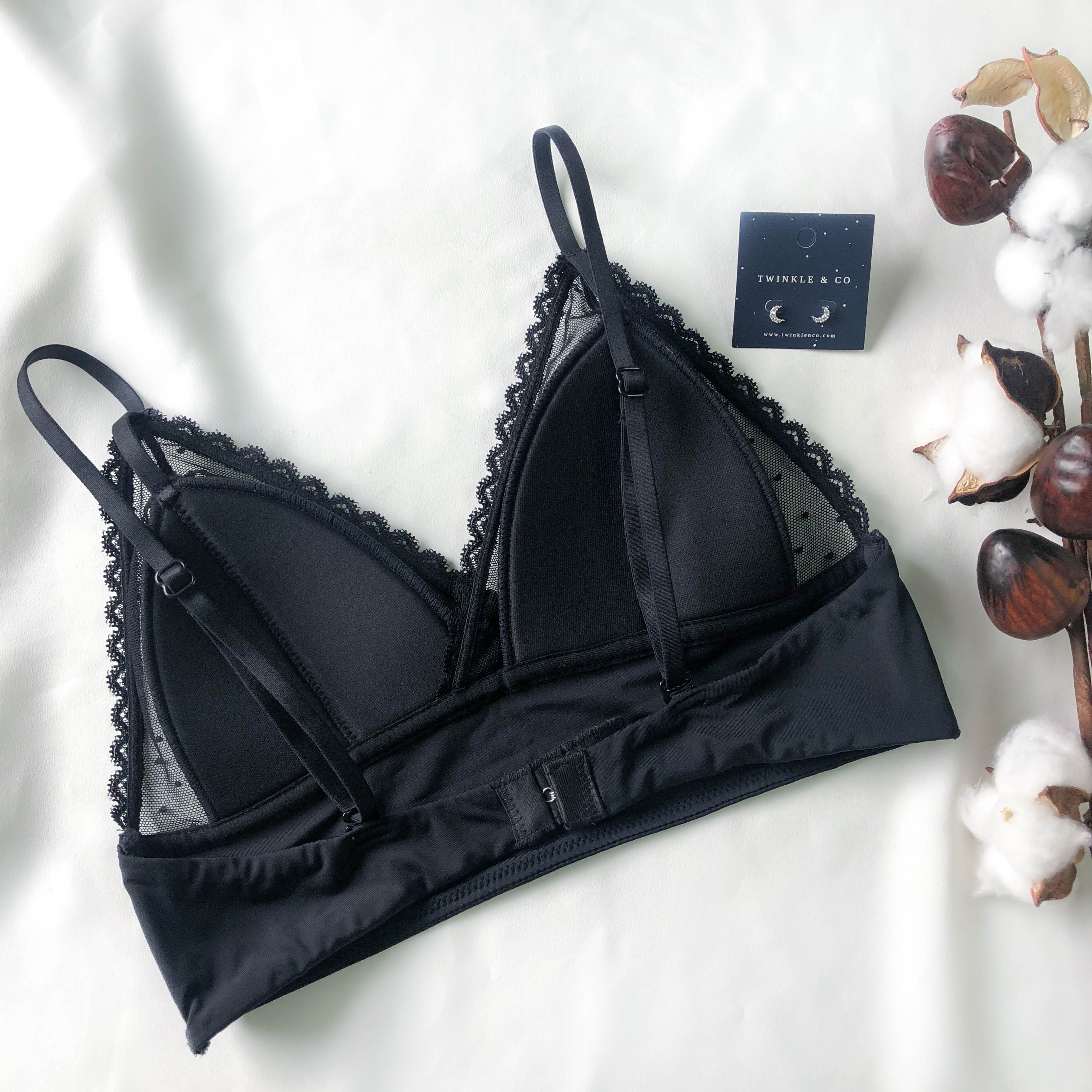 LIVE FREE! Lacey Frills Bralette