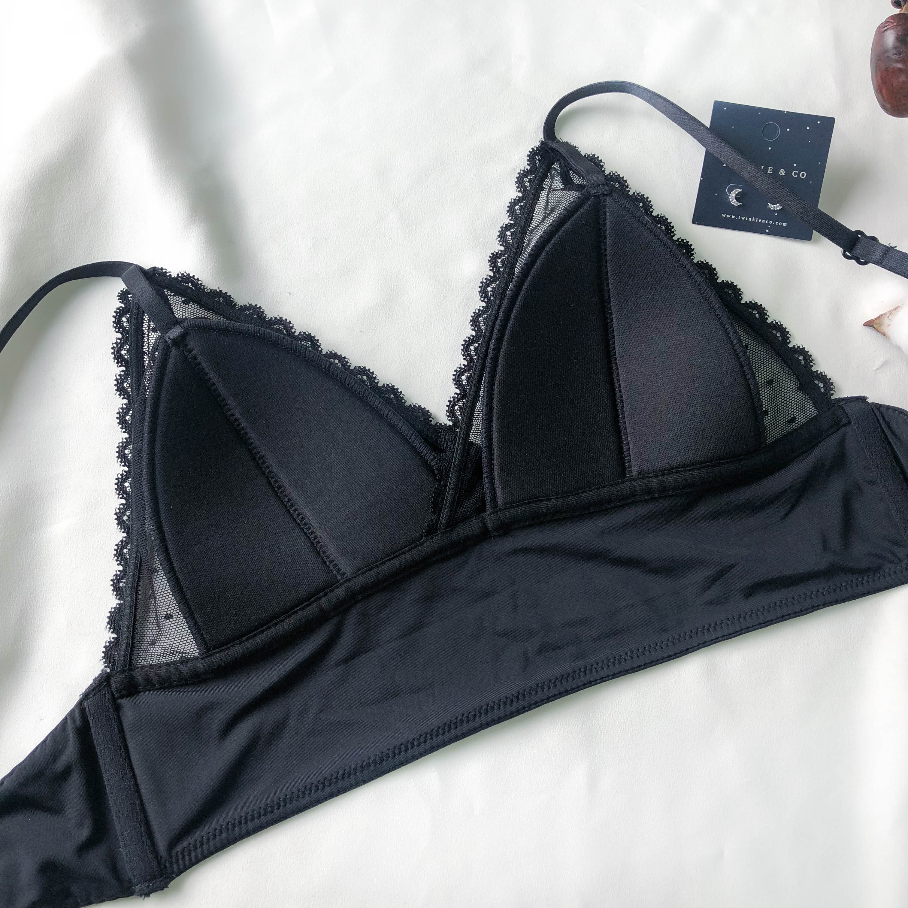 LIVE FREE! Lacey Frills Bralette